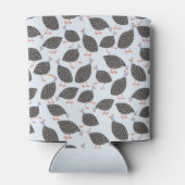 Guinea Fowl Niedlich Bird Muster Dosenkühler (Rückseite)