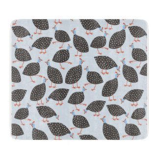 Guinea Fowl Niedlich Bird Muster Schneidebrett