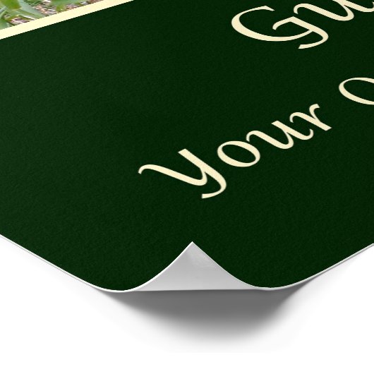 Guinea Fowl Poster (Ecke)