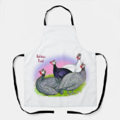 Guinea Fowl Quartett Schürze (Vorderseite)