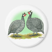 Guinea: Französisch Magnet (Vorne)