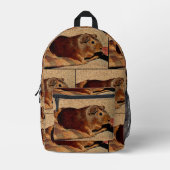 Guinea für die Korkplatte Bedruckter Rucksack (Vorderseite)