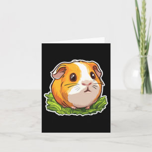 Guinea G Süße Tiere Guinea G Comfort Colors Erwach Karte