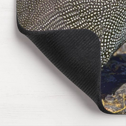 Guinea-Geflügel Mousepad (Ecke)