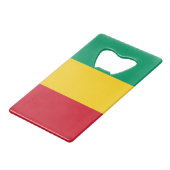 Guinea Geldbeutel Flaschenöffner (Vorderseite Schrägansicht)