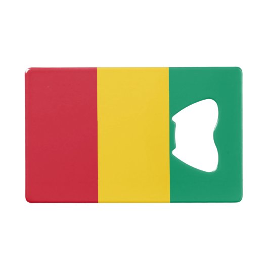 Guinea Geldbeutel Flaschenöffner (Vorderseite (Horizontal))