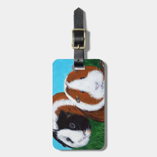 Guinea Gepäckanhänger (Vorderseite vertikal)