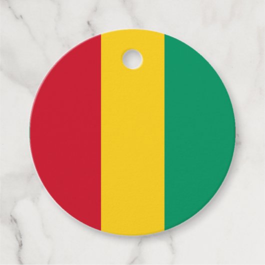 Guinea Geschenkanhänger (Vorderseite)