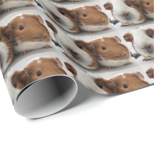 Guinea Geschenkpapier (Rolleneckpunkt)