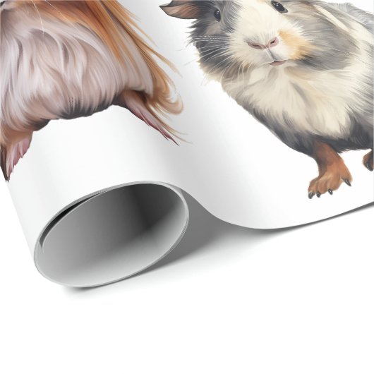 Guinea Geschenkpapier (Rolleneckpunkt)