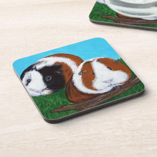 Guinea Getränkeuntersetzer (Linke Seite)