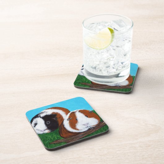 Guinea Getränkeuntersetzer (Rechte Seite)