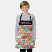 Guinea Gig All-over-Print-Schürze, kleine Schürze (Getragen)