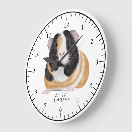 Guinea Große Wanduhr (Winkel)