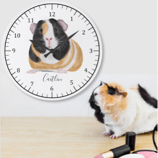 Guinea Große Wanduhr