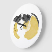 Guinea Große Wanduhr (Winkel)