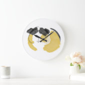 Guinea Große Wanduhr (Zuhause)