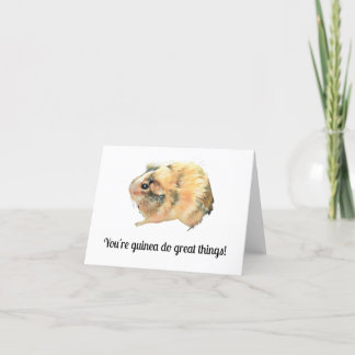 Guinea Grußkarte Feiertagskarte