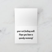 Guinea Grußkarte Karte (Innenseite)