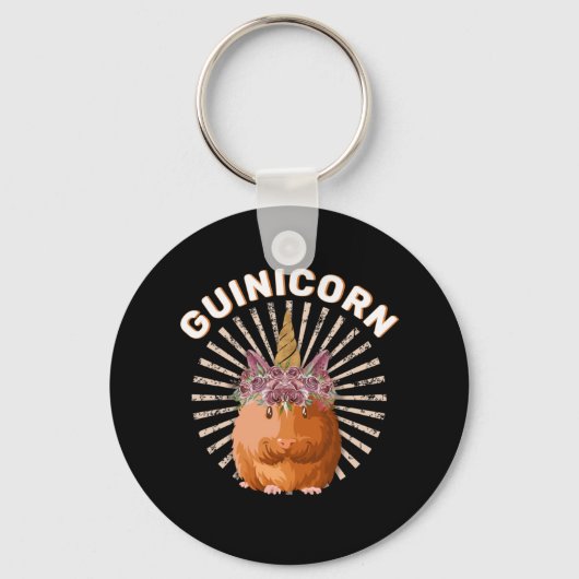 Guinea Guinicorn Schlüsselanhänger (Vorderseite)