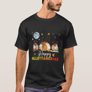 Guinea Halloween Erntedank Weihnachtsfeiertag T-Shirt