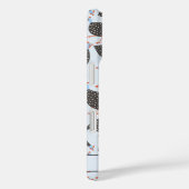 Guinea Hen Bird Muster Personalisiert Case-Mate iPhone Hülle (Rückseite / Rechts)