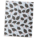 Guinea Hen Bird Puzzle<br><div class="desc">Eine lustige Herde von Guinea Hens auf einem blass blauen Hintergrund zum Lächeln.</div>