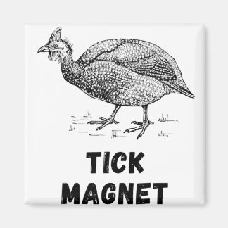 Guinea Hen Fowl Farm Animals Country Poultry Guy Magnet