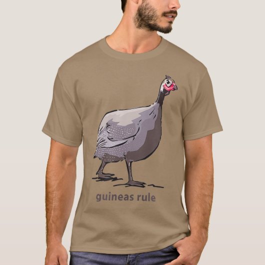Guinea Hen Fowl Guineafowl Poultry Farm for T-Shirt (Vorderseite)