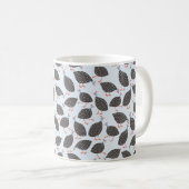 Guinea Hen Fun Bird Muster Kaffeetasse (VorderseiteRechts)