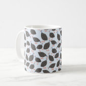 Guinea Hen Fun Bird Muster Kaffeetasse (Vorderseite Links)
