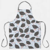 Guinea Hen Fun Bird Muster Schürze (Vorderseite)