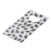 Guinea Hen Geldbeutel Flaschenöffner (Vorderseite Schrägansicht)