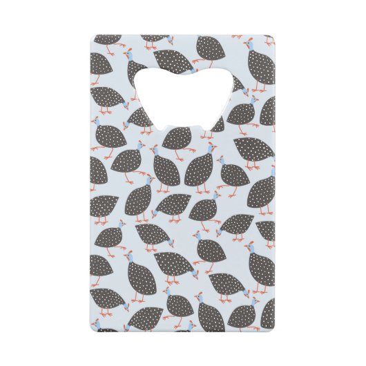 Guinea Hen Geldbeutel Flaschenöffner (Rückseite)