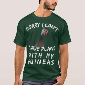 Guinea Hen Gift Poultry Farm Country T-Shirt