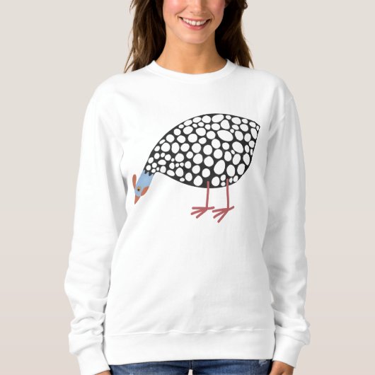 Guinea Hen Sweatshirt (Vorderseite)