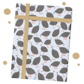 Guinea Hens Bird Pattern Geschenkpapier