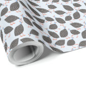 Guinea Hens Bird Pattern Geschenkpapier (Rolleneckpunkt)