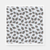 Guinea Hens Bird Pattern Serviette (Vorderseite)