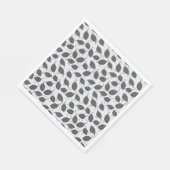 Guinea Hens Bird Pattern Serviette (Ecke)