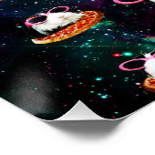 Guinea im sonnigen Raum Poster (Ecke)