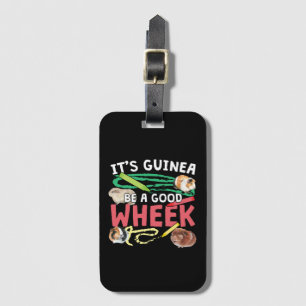 Guinea ist ein guter Rad - Guinea Pig Puff Gepäckanhänger