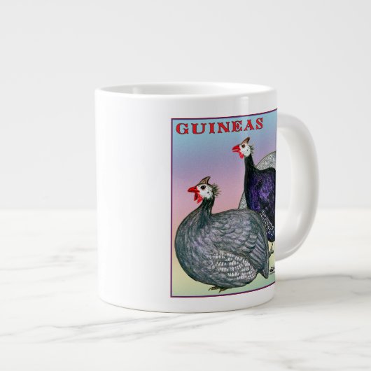 Guinea Jumbo-Tasse (Vorderseite Rechts)