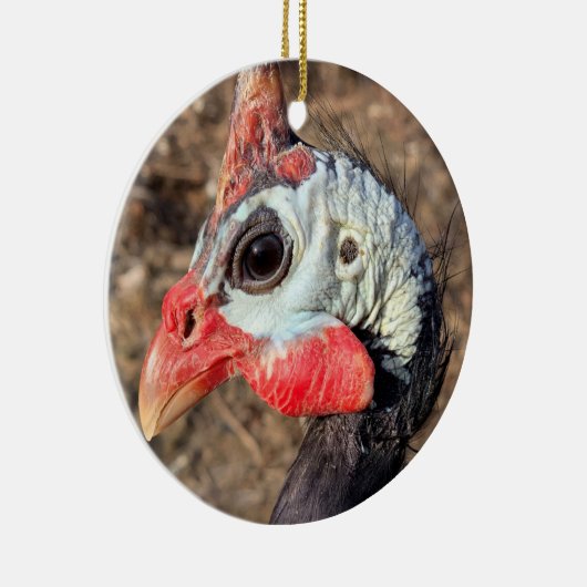 Guinea Keramik Keramik Ornament (Rechts)