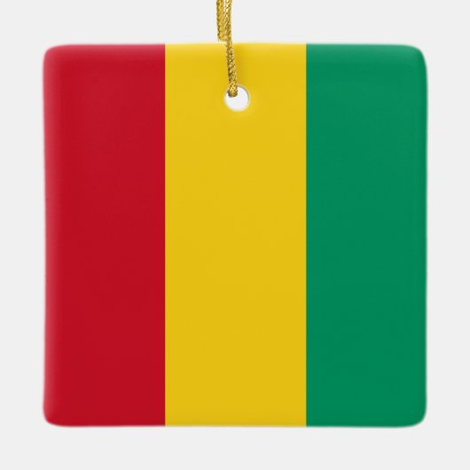Guinea Keramikornament (Vorderseite)
