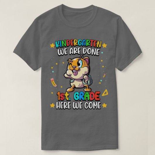 Guinea Kinder Kindergarten Wir haben 1. Klasse ihr T-Shirt (Design vorne)