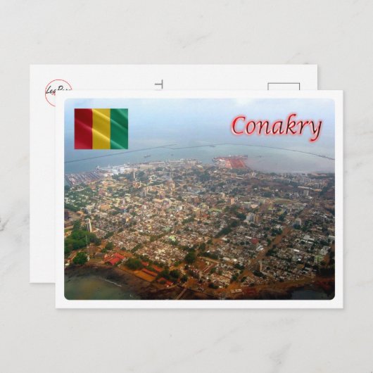 Guinea - Konakry - Postkarte (Vorne/Hinten)