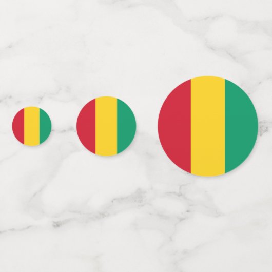 Guinea Konfetti (Vorderseiten)