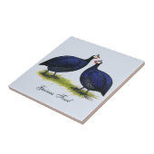 Guinea-königliche lila Paare Fliese (Seite)