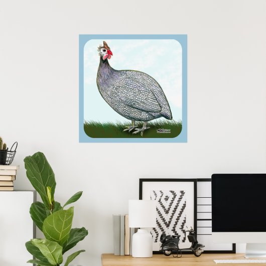 Guinea Lavender Poster (Heimbüro)